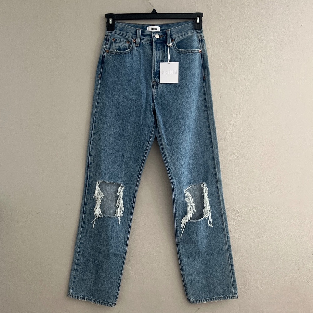 Pistola jeans size 26 distressing